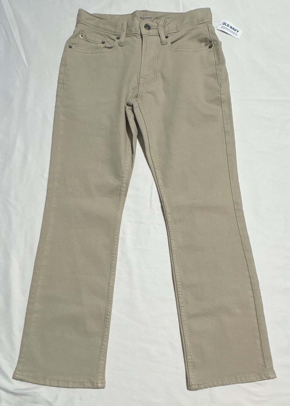 Old Navy Boot-Cut Built-In Flex Tan Pants